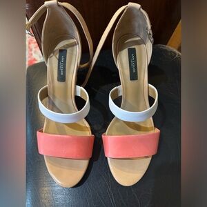 Ann Taylor wedge sandals, only worn once